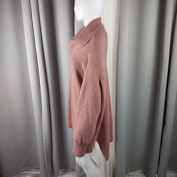 Ava & Viv Blush Pink Cowl Neck Sweater Size 3X - Picture 5 of 13